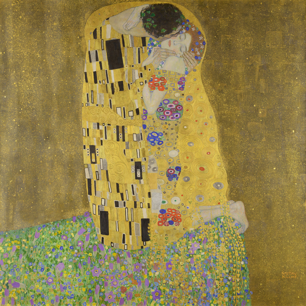 The Kiss by Gustave Klimt  on GIANT ART - museums