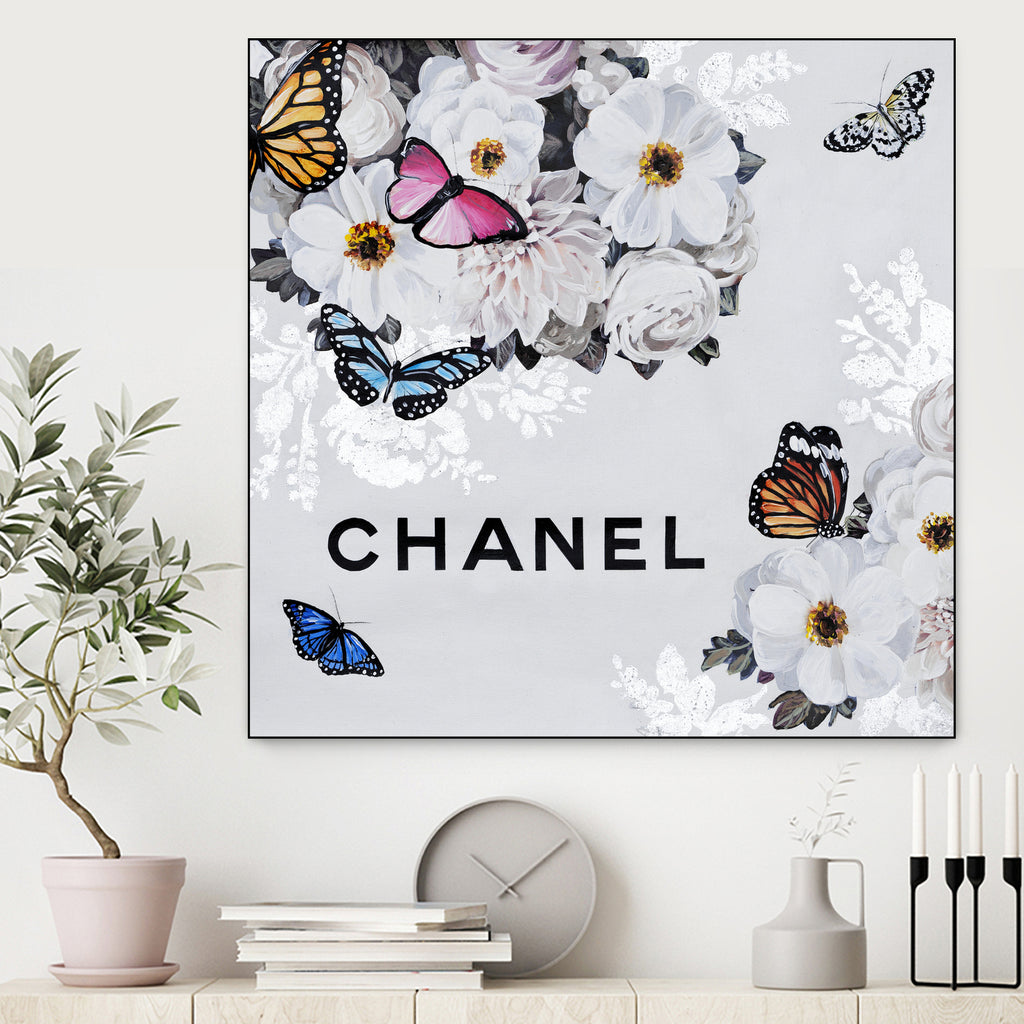Chic Blooms I by Daleno Art on GIANT ART - abstract