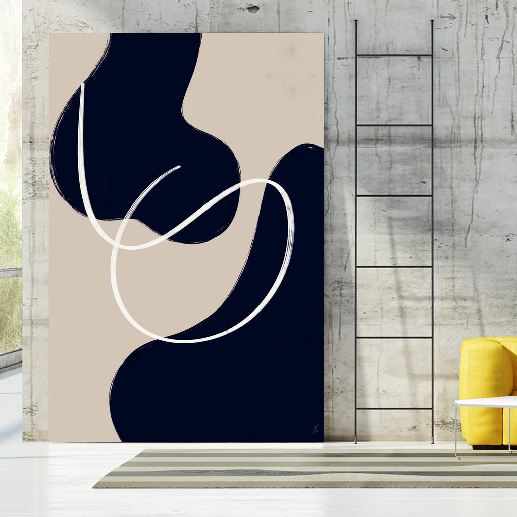 Scandi Abstract 3 by Anne-Marie on GIANT ART - abstract lines