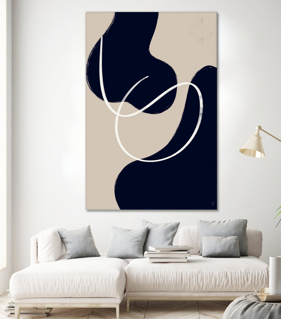 Scandi Abstract 3 by Anne-Marie on GIANT ART - abstract lines