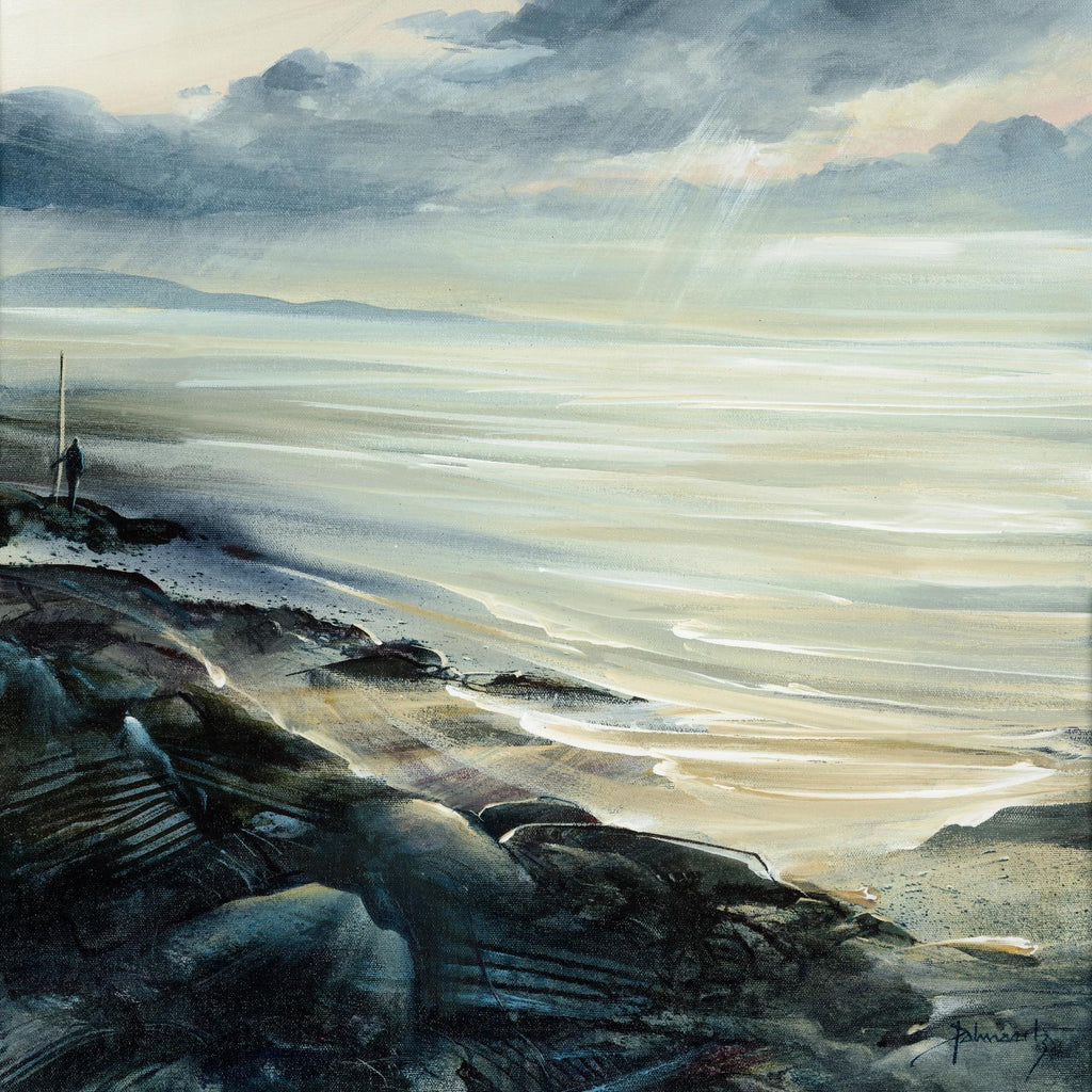 Reflexion de Roland Palmaerts sur GIANT ART - scène de mer grise