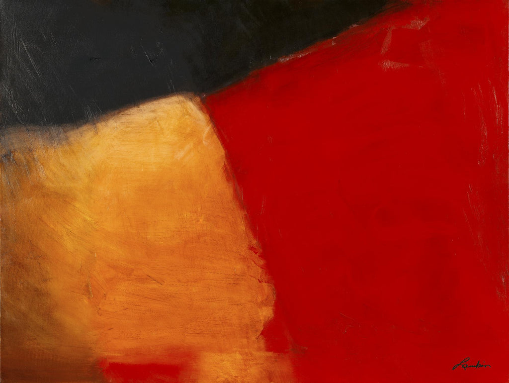 Le rouge et le noir de Diane Lambin sur GIANT ART - abstraction noire