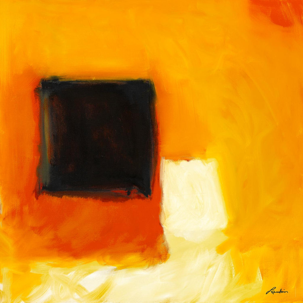De l'obscurité à la lumière de Diane Lambin sur GIANT ART - abstrait jaune