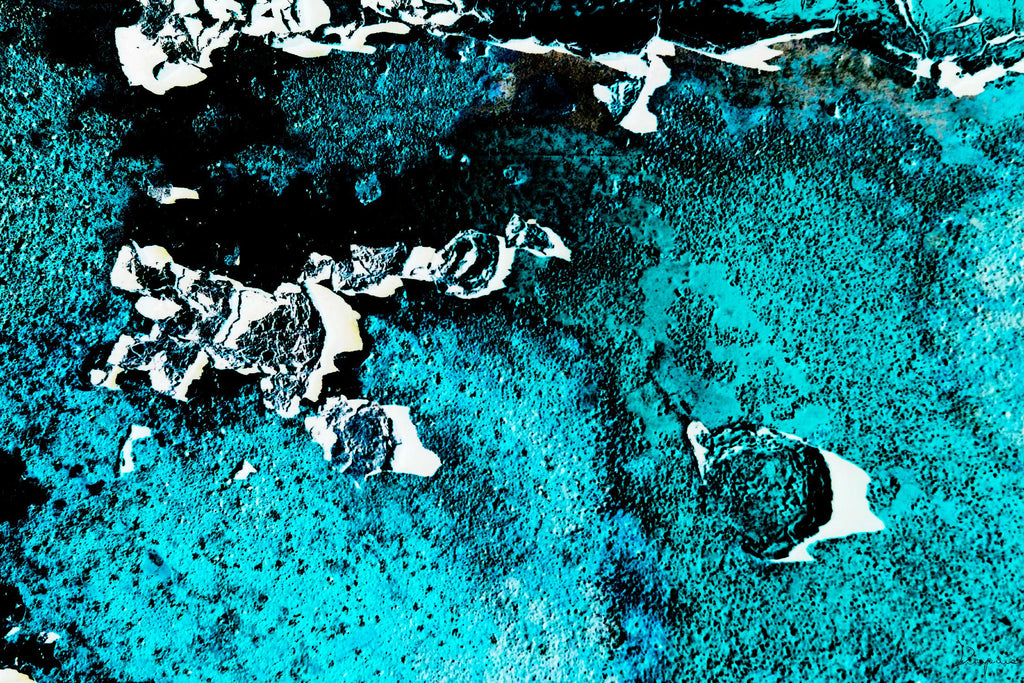 Rust Ocean V de Jean-François Dupuis sur GIANT ART - abstrait gris