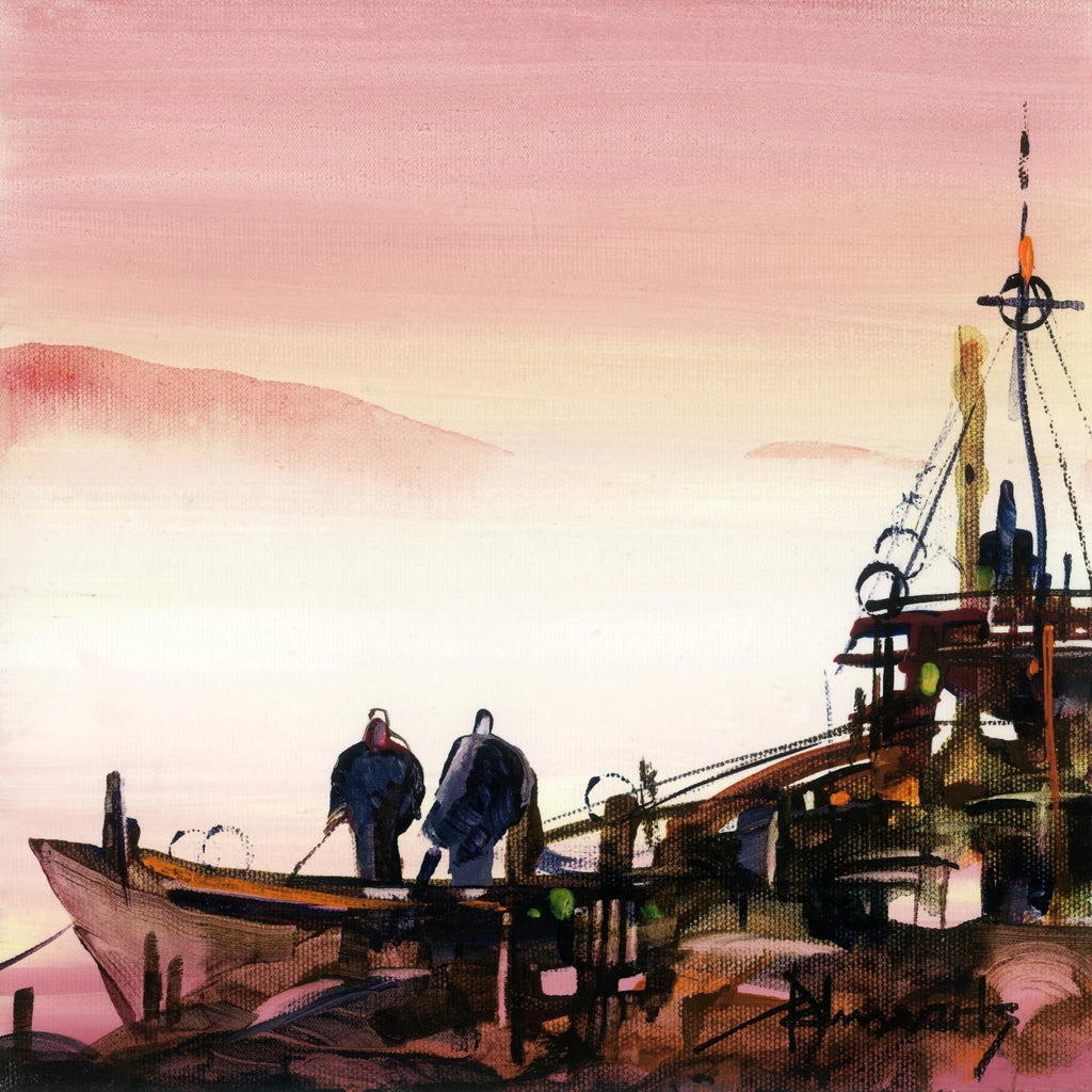 L'espoir by Roland Palmaerts on GIANT ART - brown nautical