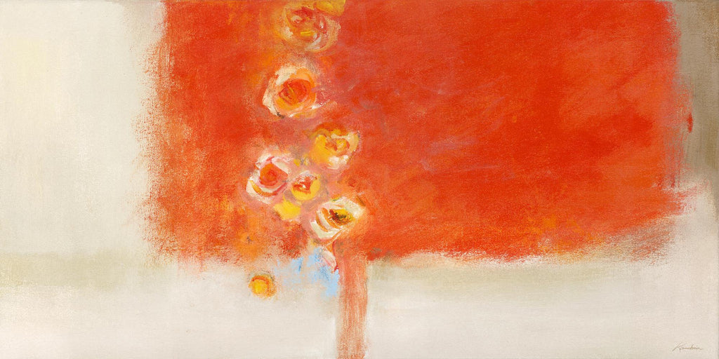 Eden 1 de Diane Lambin sur GIANT ART - abstrait orange