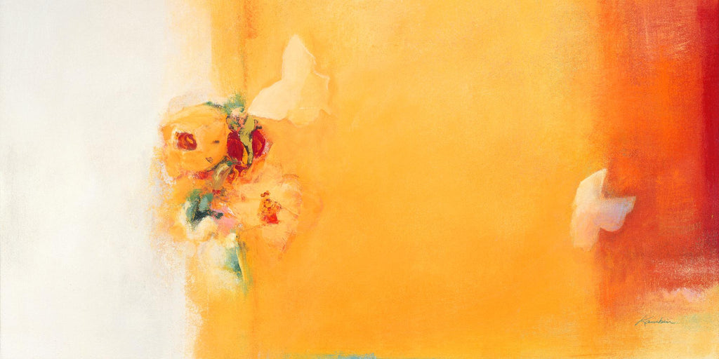 Eden 2 de Diane Lambin sur GIANT ART - abstrait jaune