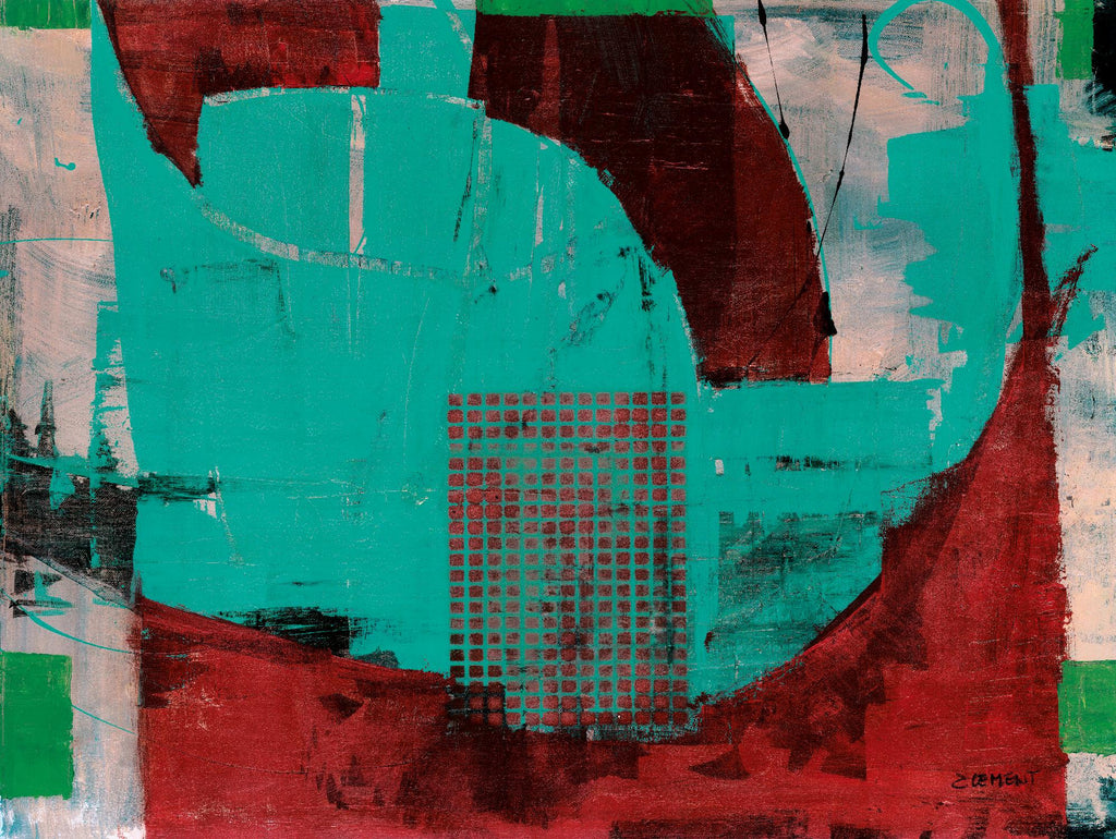 Euphorie de Jacques Clement sur GIANT ART - abstraction rouge