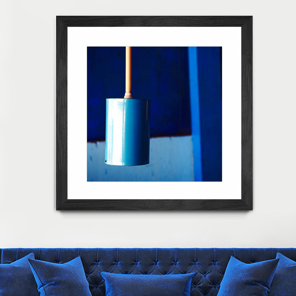 Blue par Peter Morneau sur GIANT ART - art photo orange