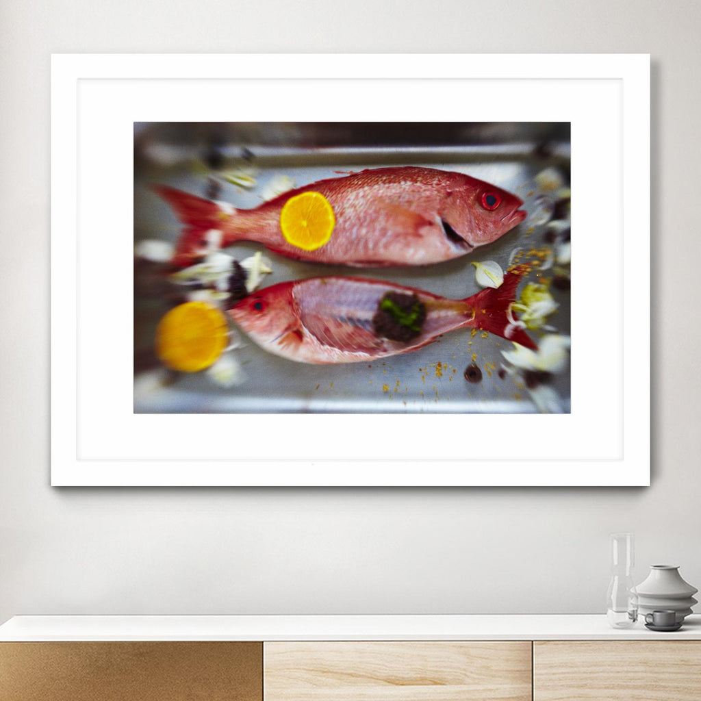 Fish II par Peter Morneau sur GIANT ART - art photo jaune