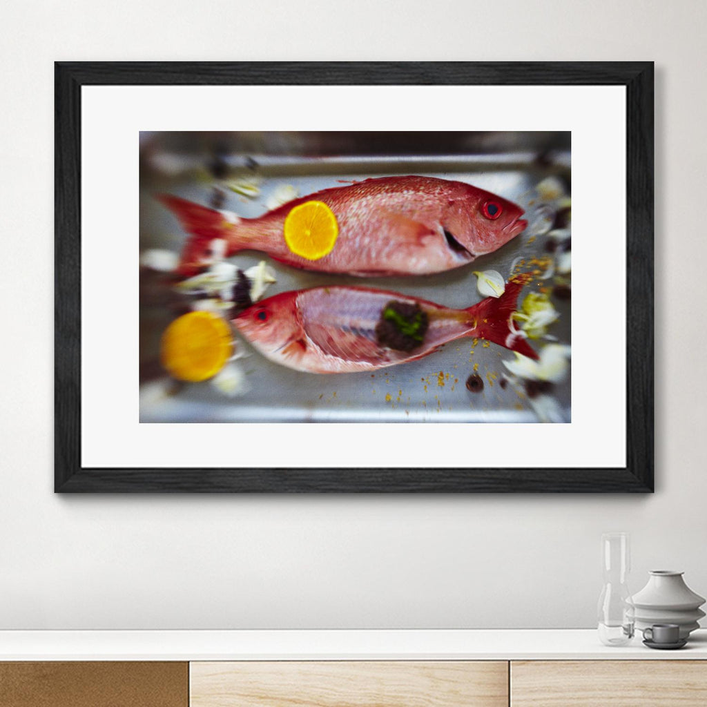 Fish II par Peter Morneau sur GIANT ART - art photo jaune