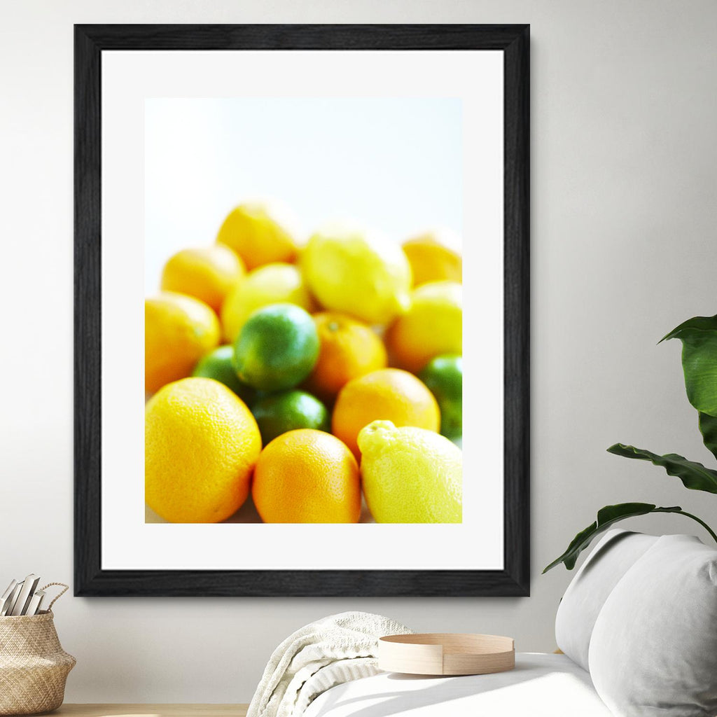 Lemons par Peter Morneau sur GIANT ART - art photo jaune