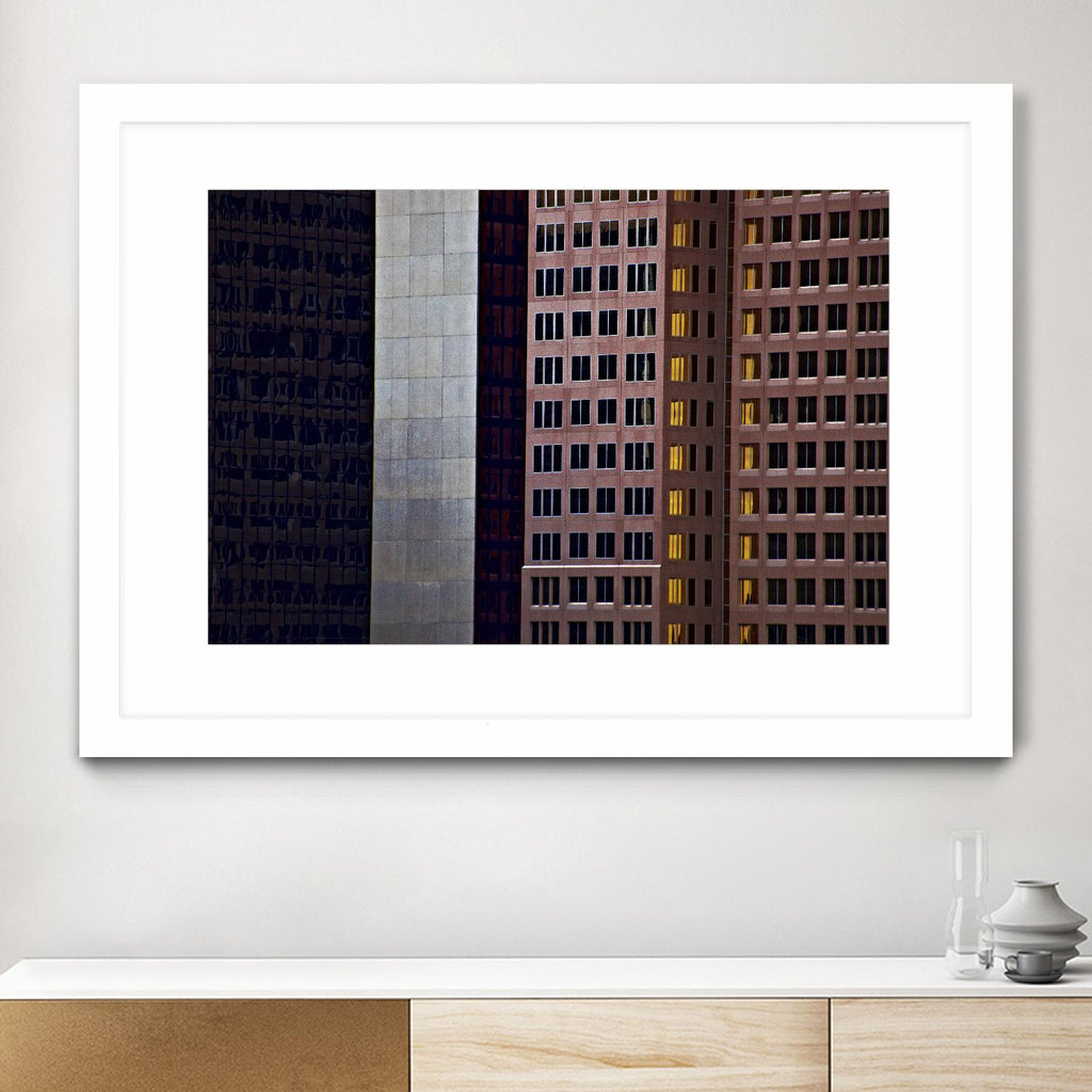 Buildings X par Peter Morneau sur GIANT ART - art photo gris