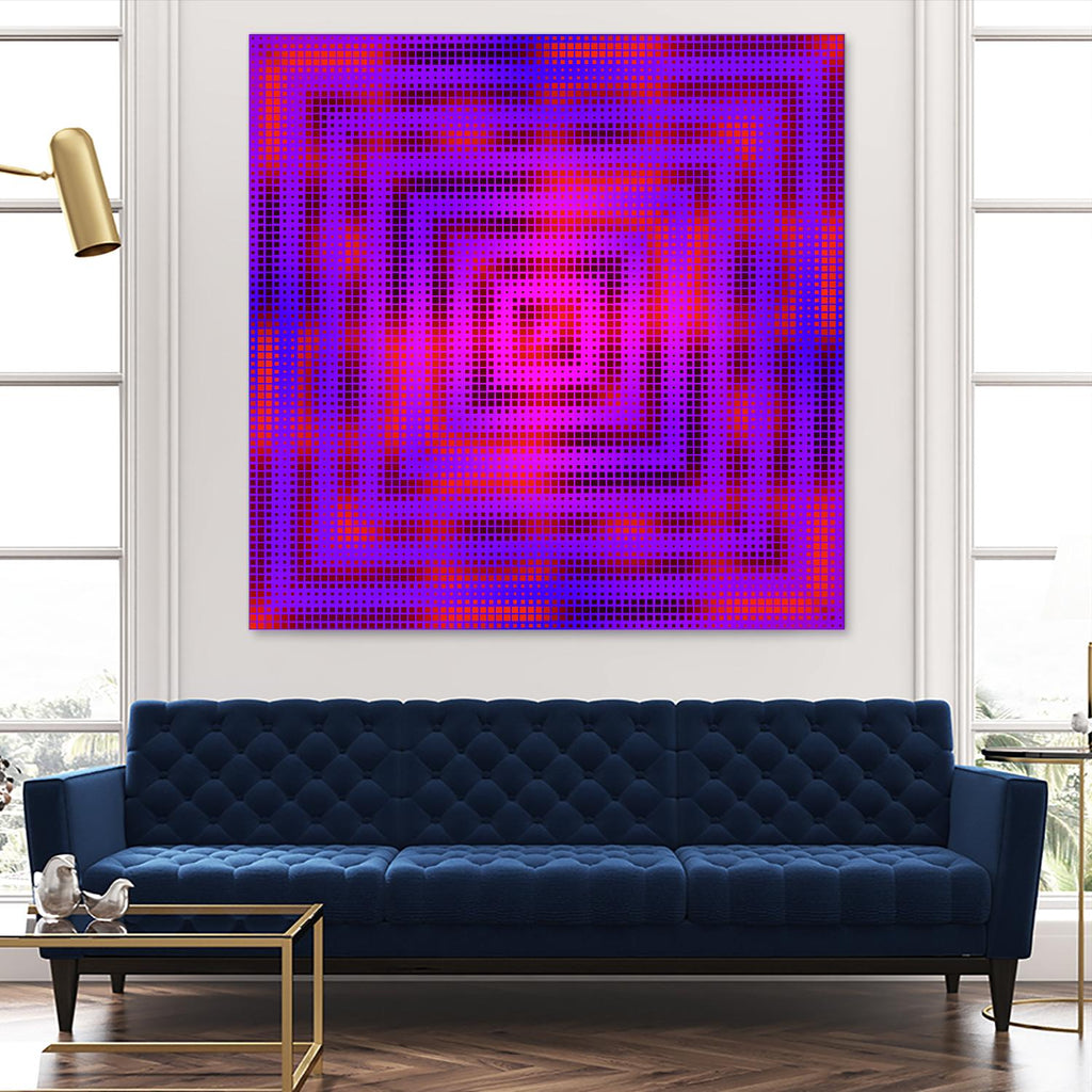 Pi_Dot_Pi_1-2_4 by Xosé Salgado on GIANT ART - purple abstract