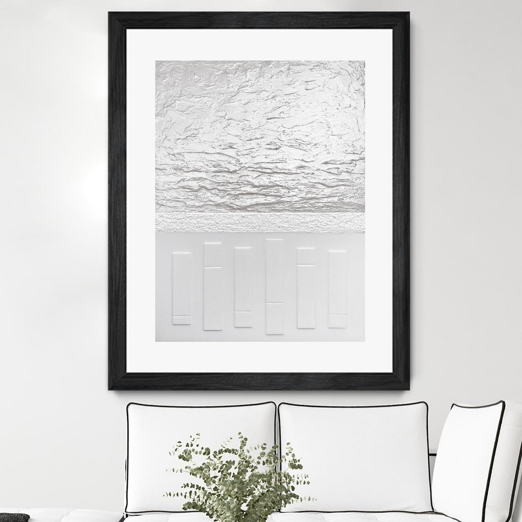 Black And White Storm by Alyson Mccrink on GIANT ART - white black & white ton sur ton