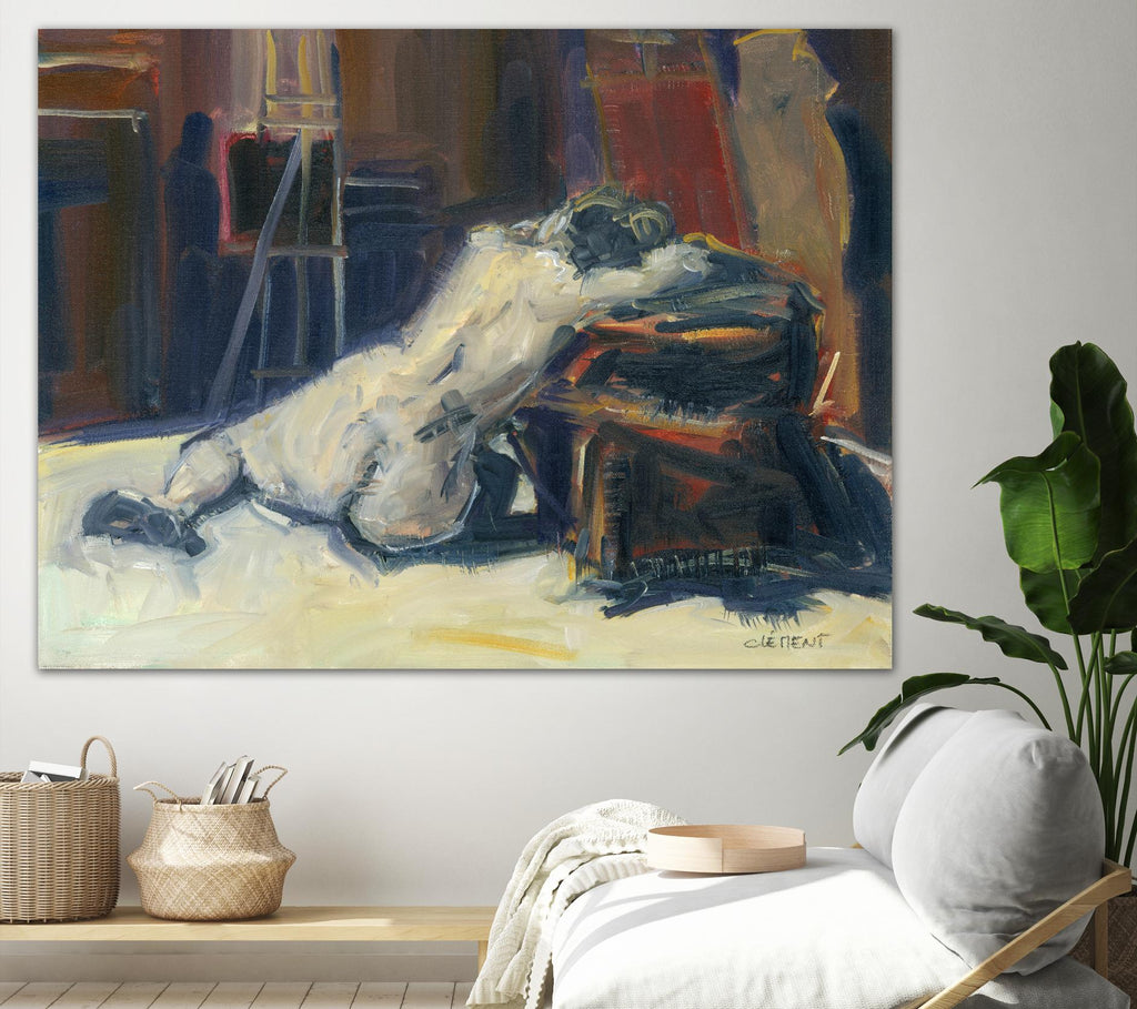 Lyrsa de Jacques Clement sur GIANT ART - beige nude