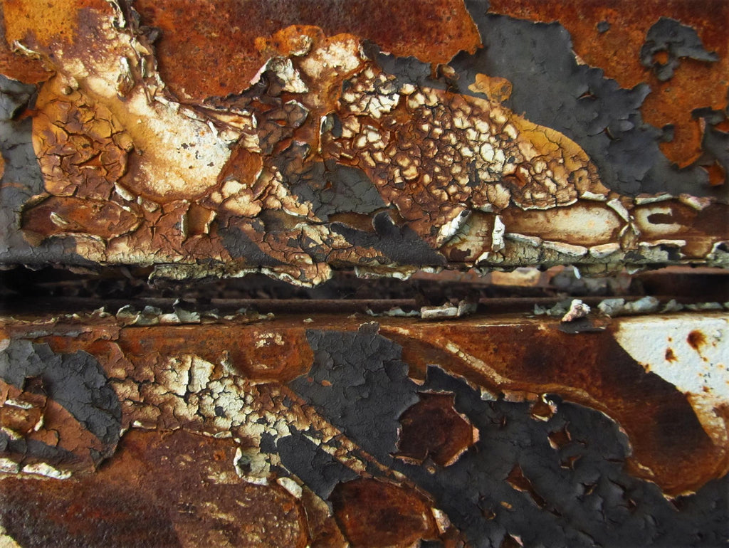 Rusty Panel by Jean-François Dupuis on GIANT ART - orange abstract rust