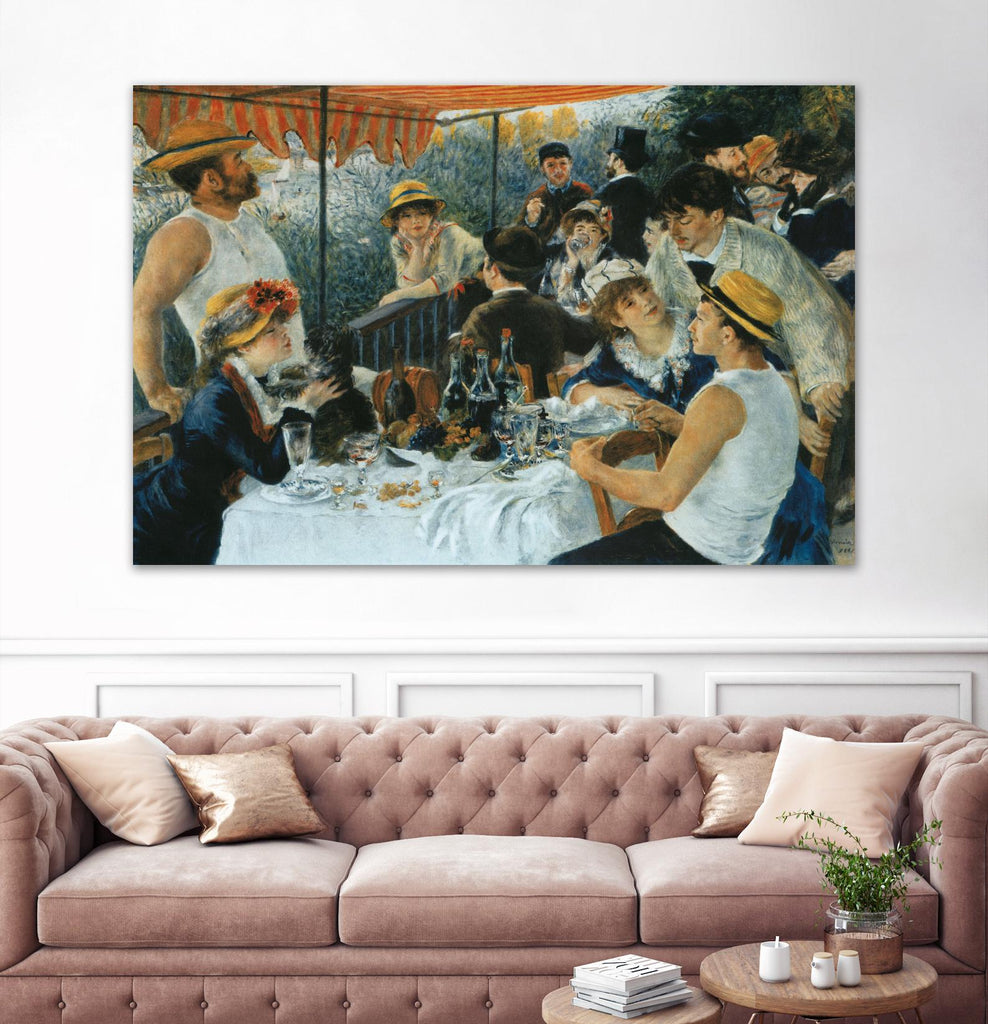 Déjeuner du canotier by Auguste Renoir on GIANT ART - blue masters meal