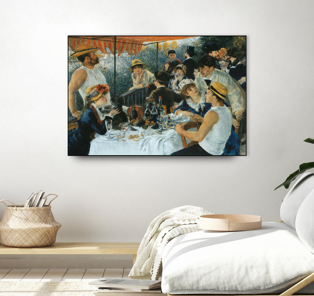 Déjeuner du canotier by Auguste Renoir on GIANT ART - blue masters meal