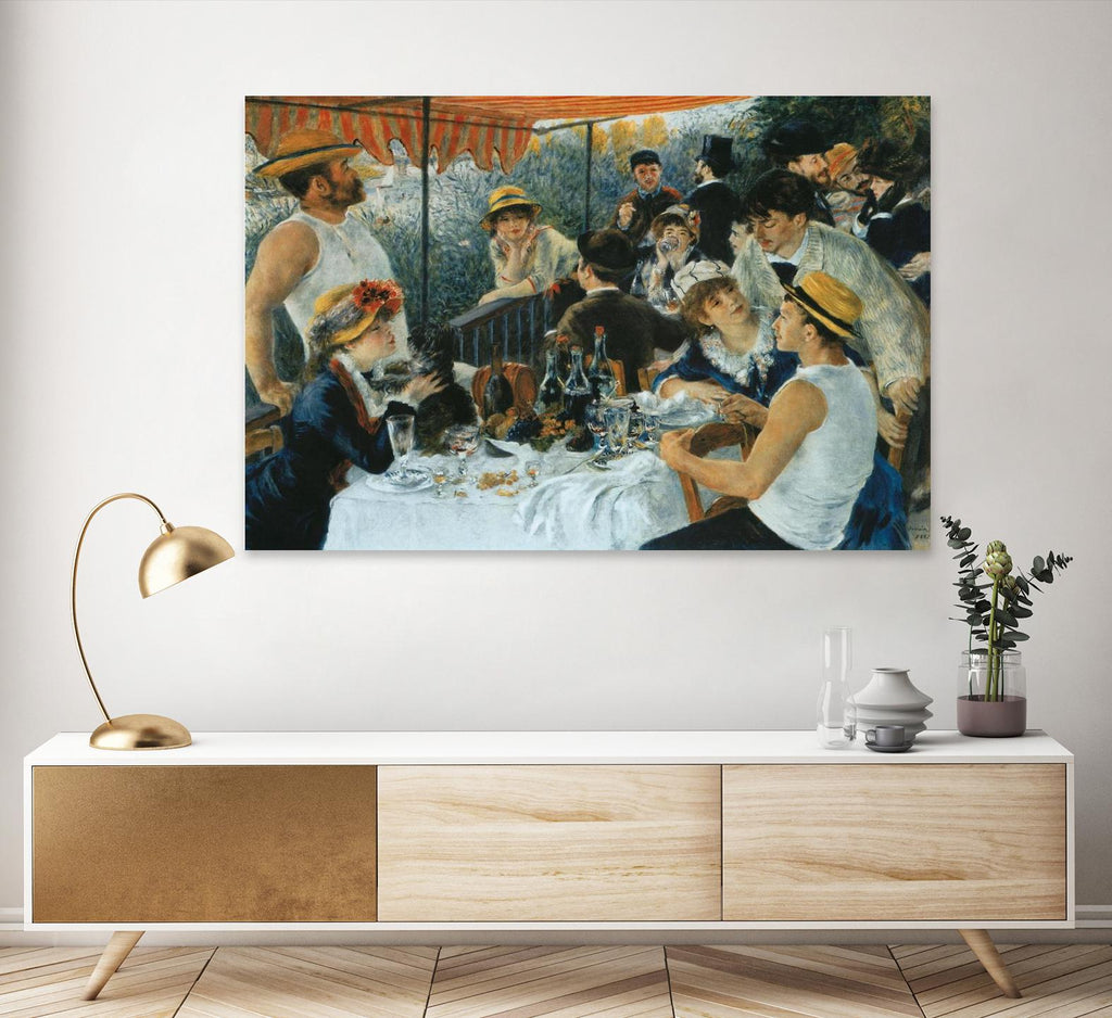 Le Déjeuner des canotiers, 1881 by Pierre-Auguste Renoir on GIANT ART - blue museums meal