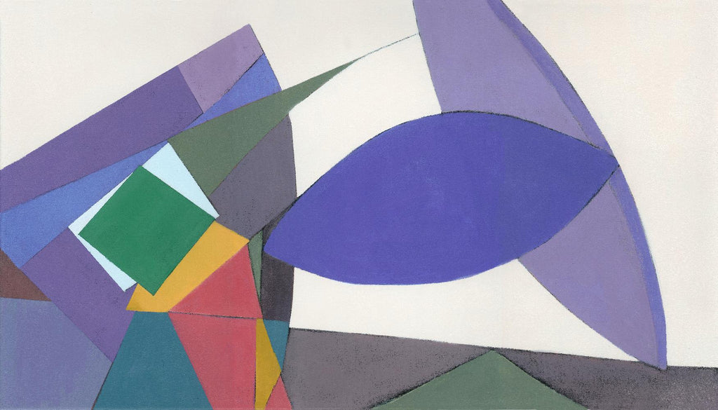 Equilibrium de Diane Lambin sur GIANT ART - formes vertes formes géométriques