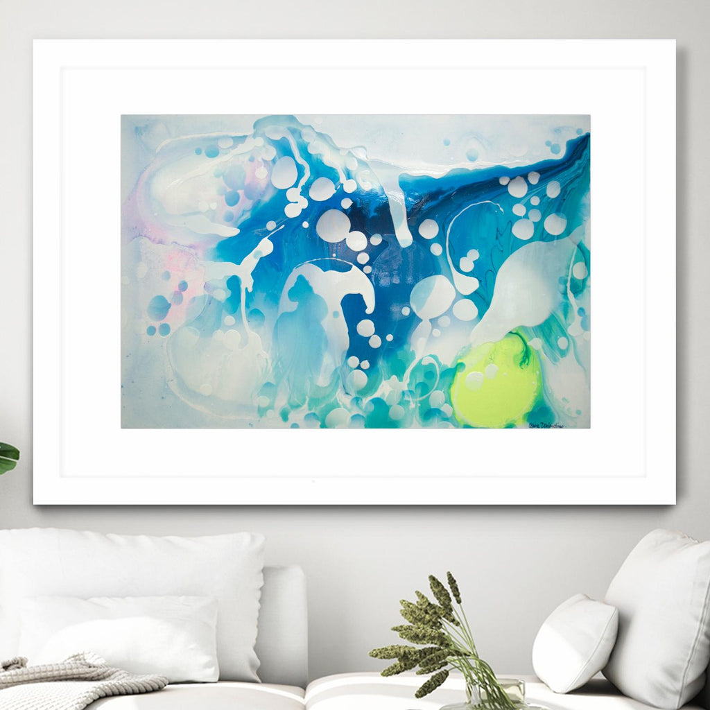 Create a Splash by Claire Desjardins on GIANT ART - green abstract canadian