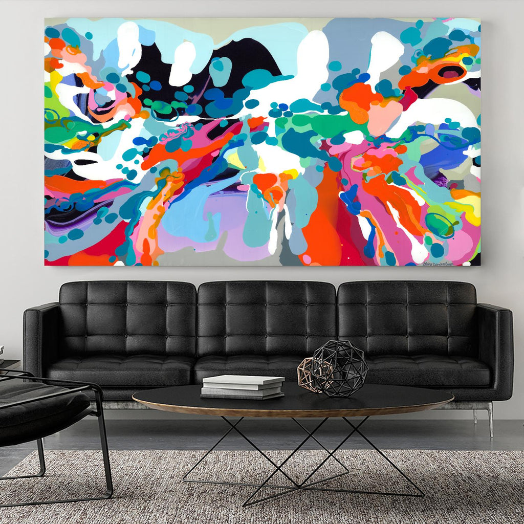 Imagine That by Claire Desjardins on GIANT ART - white abstract