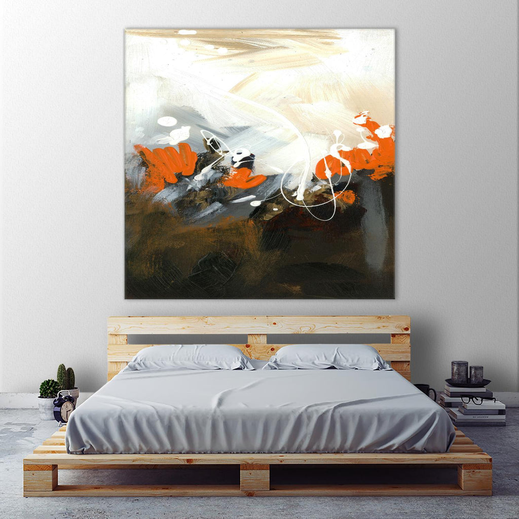 Abstrait orange par Meejlau sur GIANT ART - abstrait orange