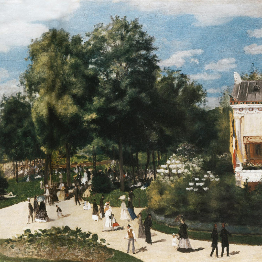 Ballade au parc by Auguste Renoir on GIANT ART - green masters renoir