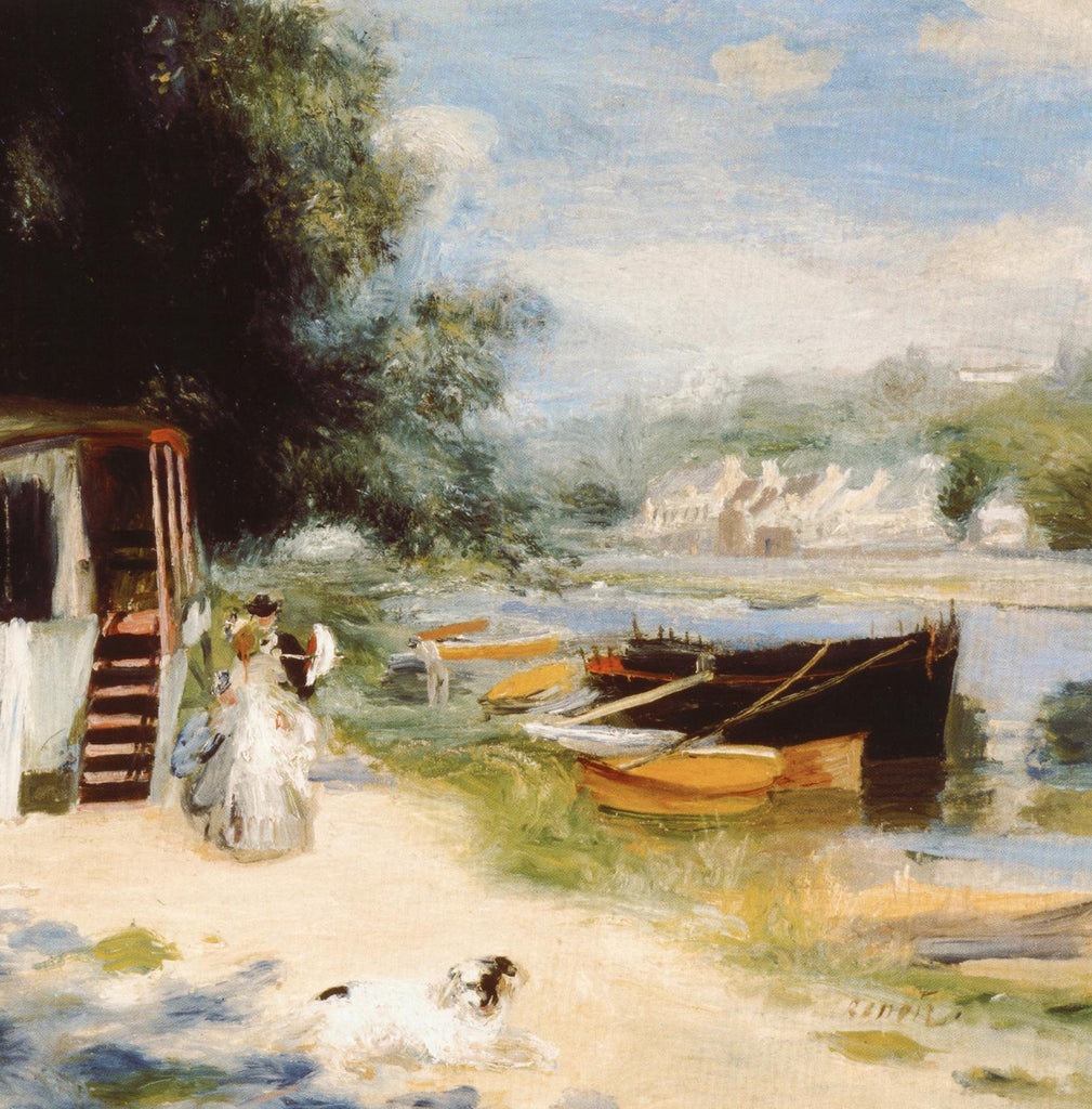 Vue de Bougival by Auguste Renoir on GIANT ART - beige masters renoir