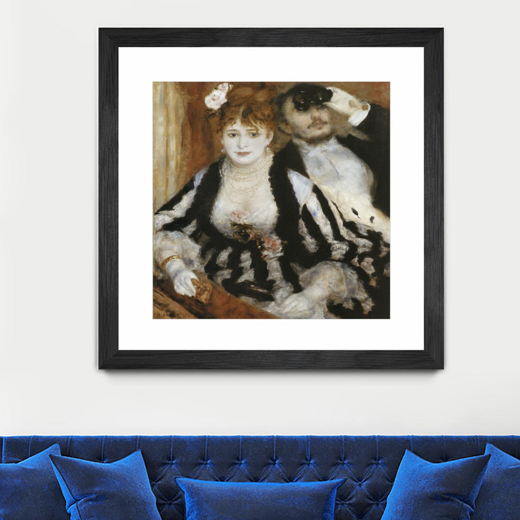 La Loge d'Auguste Renoir sur GIANT ART - beige figuratif homme et femme