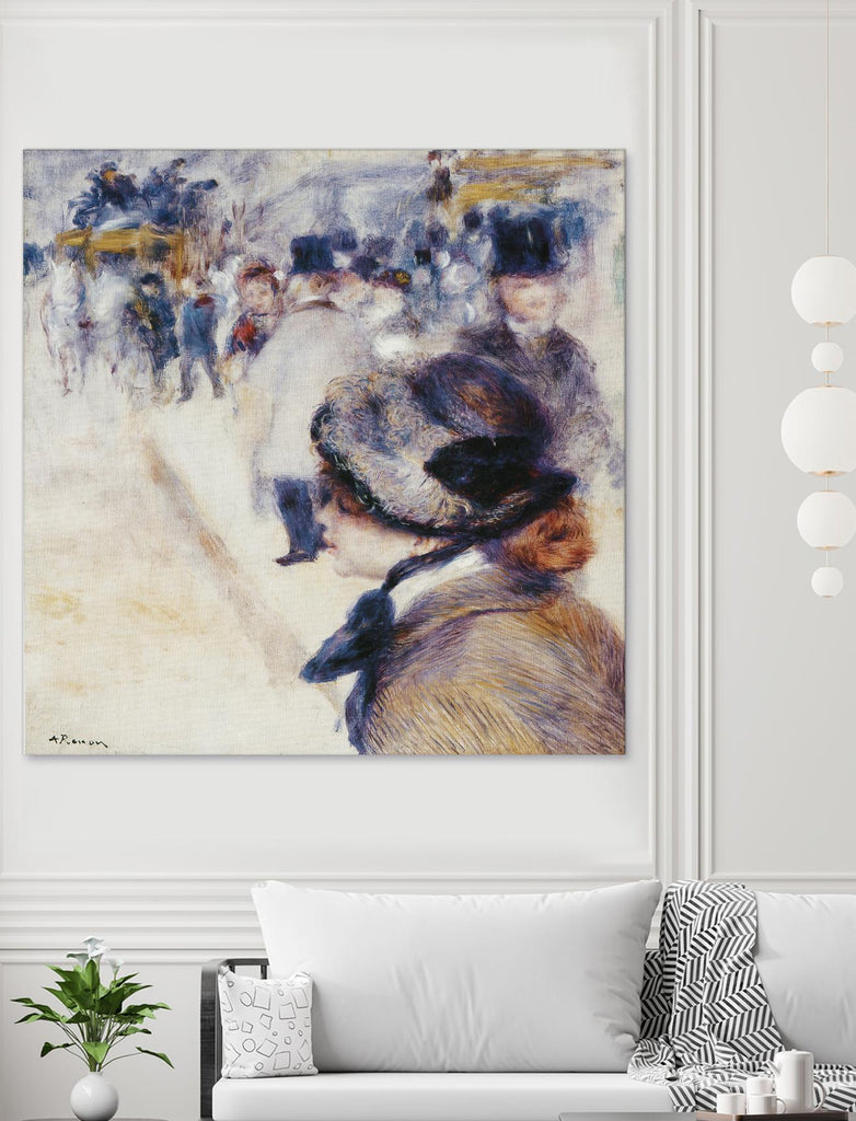La Place Clichy d'Auguste Renoir sur GIANT ART - beige figuratif renoir