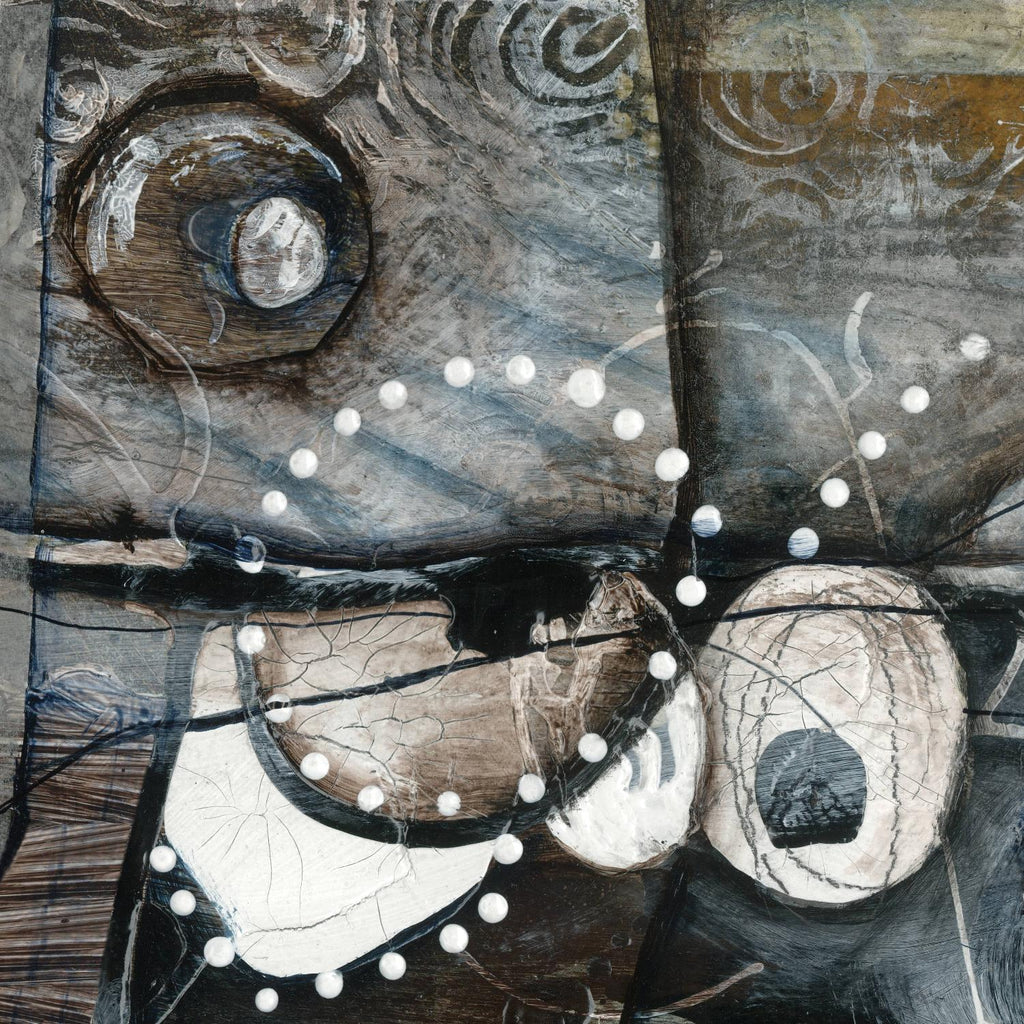 Irrégularité de l'écorce (Détail 1) par Sylvie Cloutier sur GIANT ART - abstrait gris