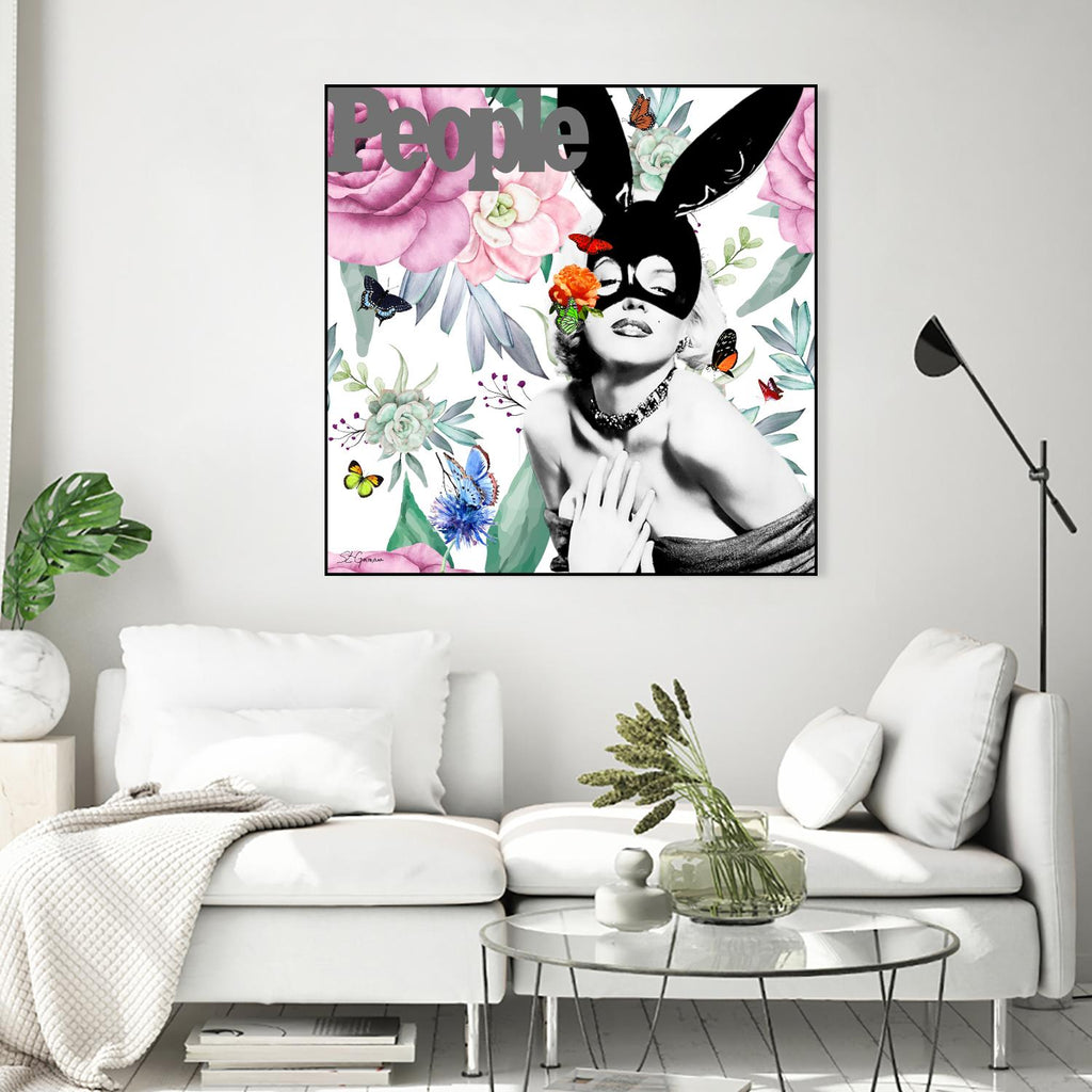 Butterfly Circus by Carole St-Germain on GIANT ART - pink pop pop