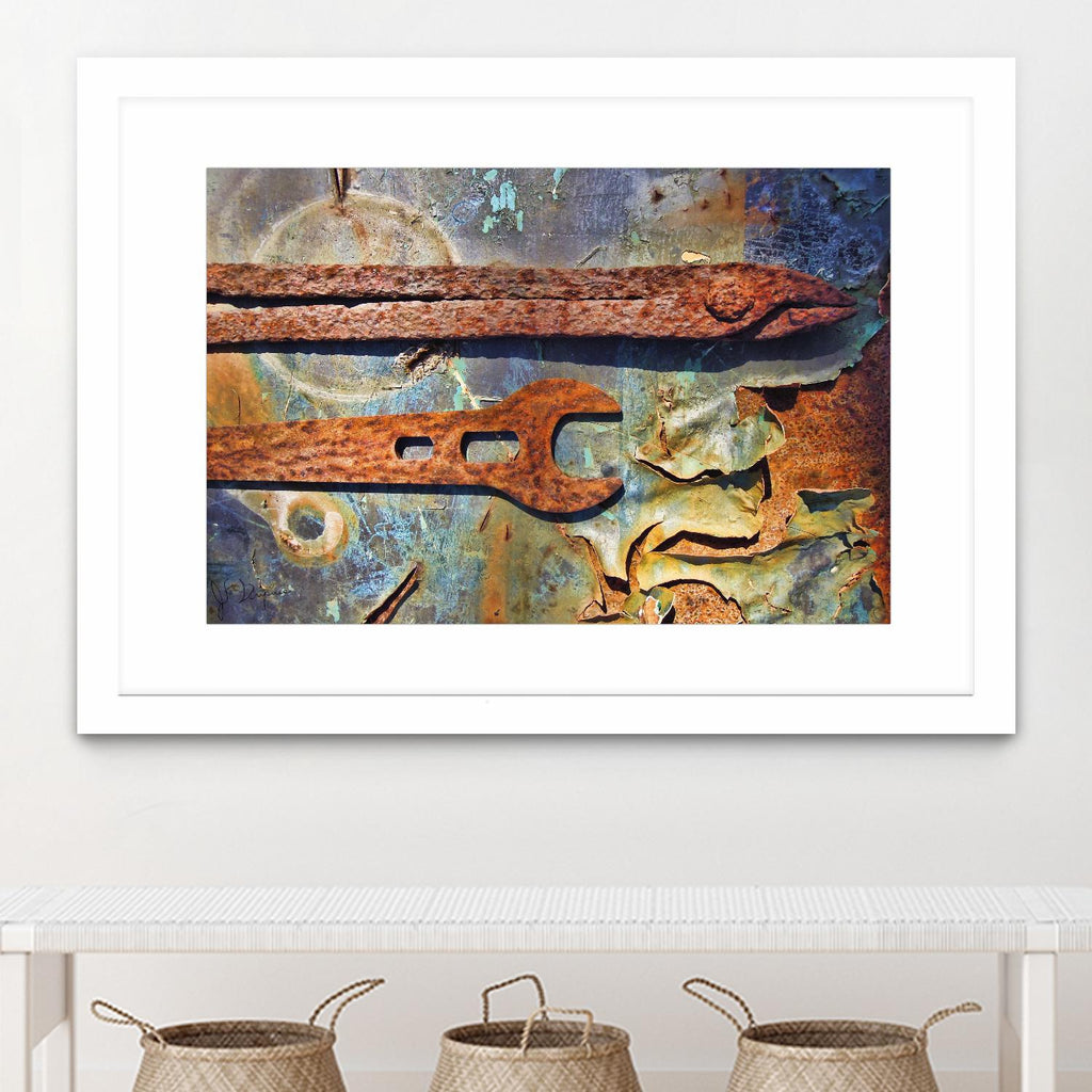 Rusty Tools I by Jean-François Dupuis on GIANT ART - orange still life factory
