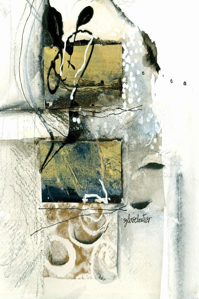 Issue de Sylvie Cloutier sur GIANT ART - abstraction grise