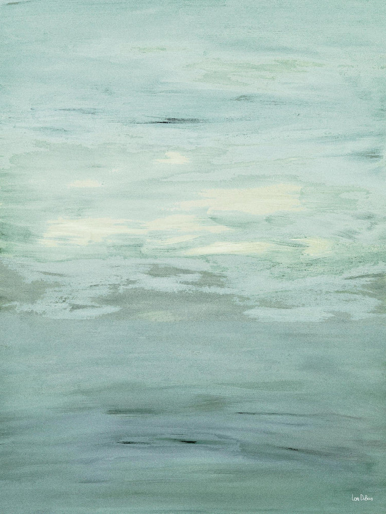 Infinity - Dusk - 4 de Lori Dubois sur GIANT ART - pastel vert abstrait