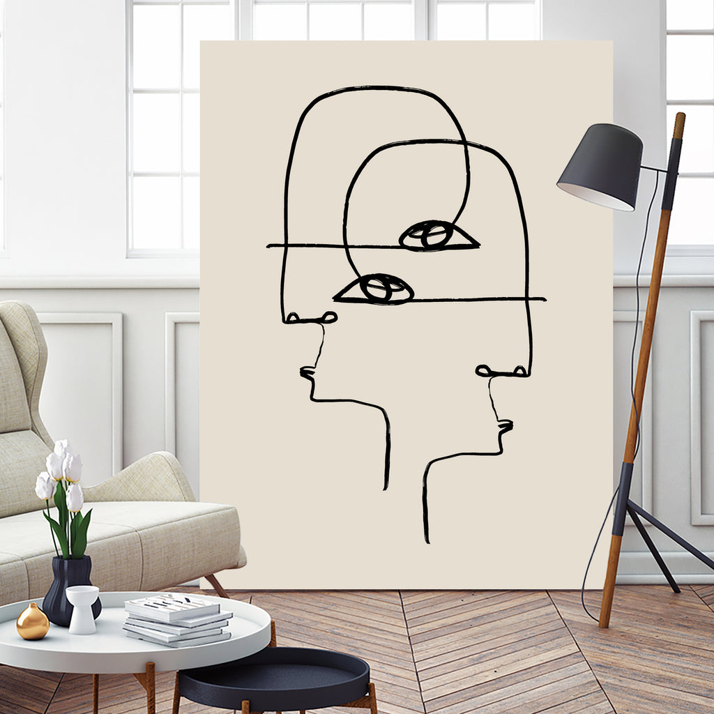 Faces by Clicart Studio on GIANT ART