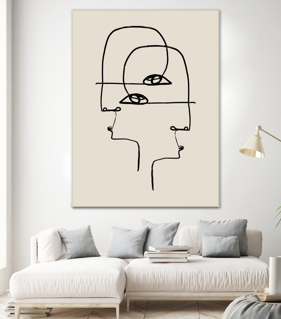 Faces by Clicart Studio on GIANT ART