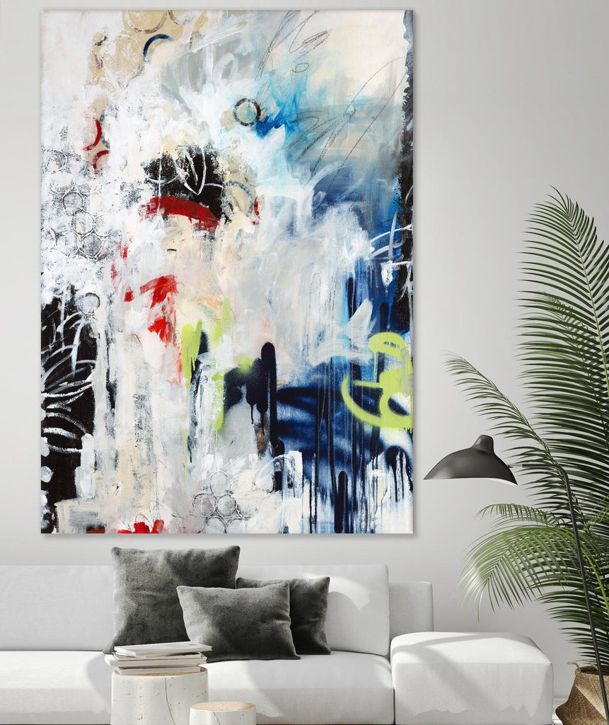 Painted Vase by Daleno Art on GIANT ART - abstract