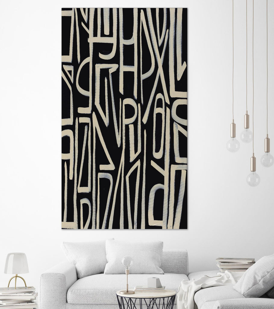 Fun House Vision par Daleno Art sur GIANT ART - abstrait beige abstrait 
