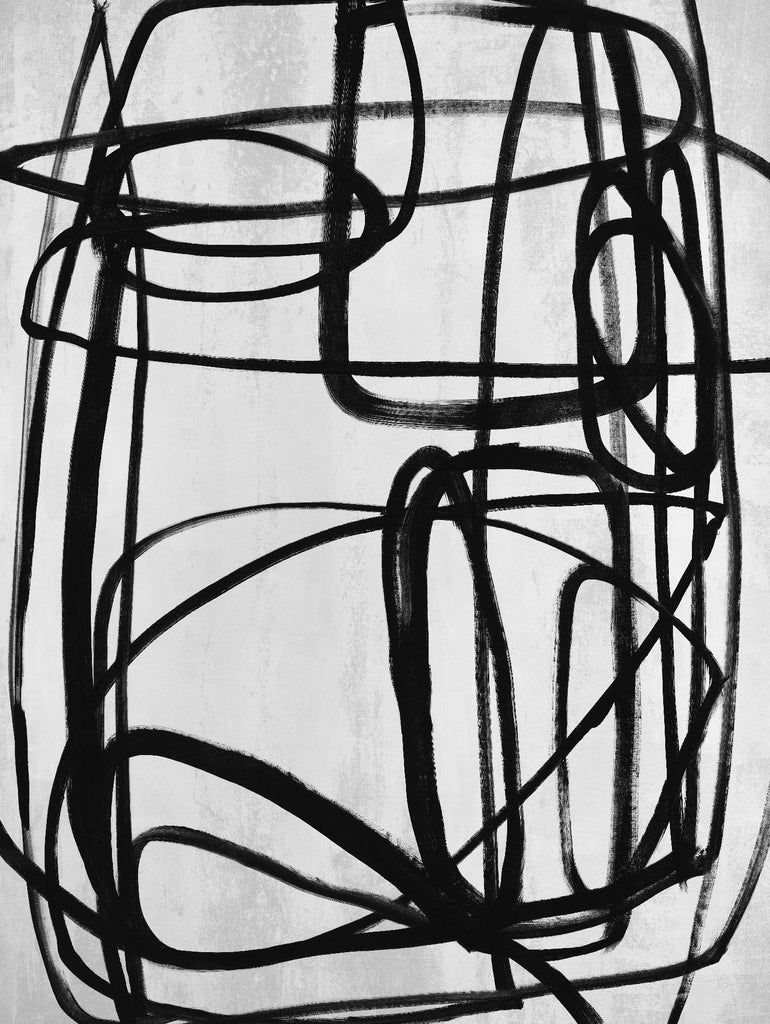 Sensational Climb by Daleno Art on GIANT ART - white black & white abstrait 