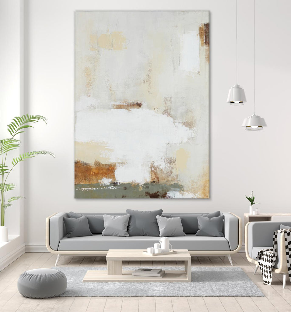 Buff for Mr Ruff by Daleno Art on GIANT ART - white abstract
