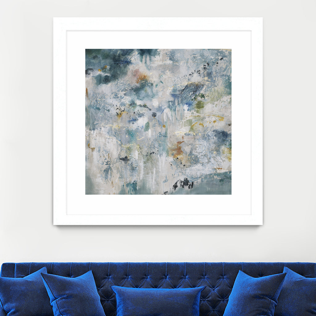 Back Up by Daleno Art on GIANT ART - blue abstract