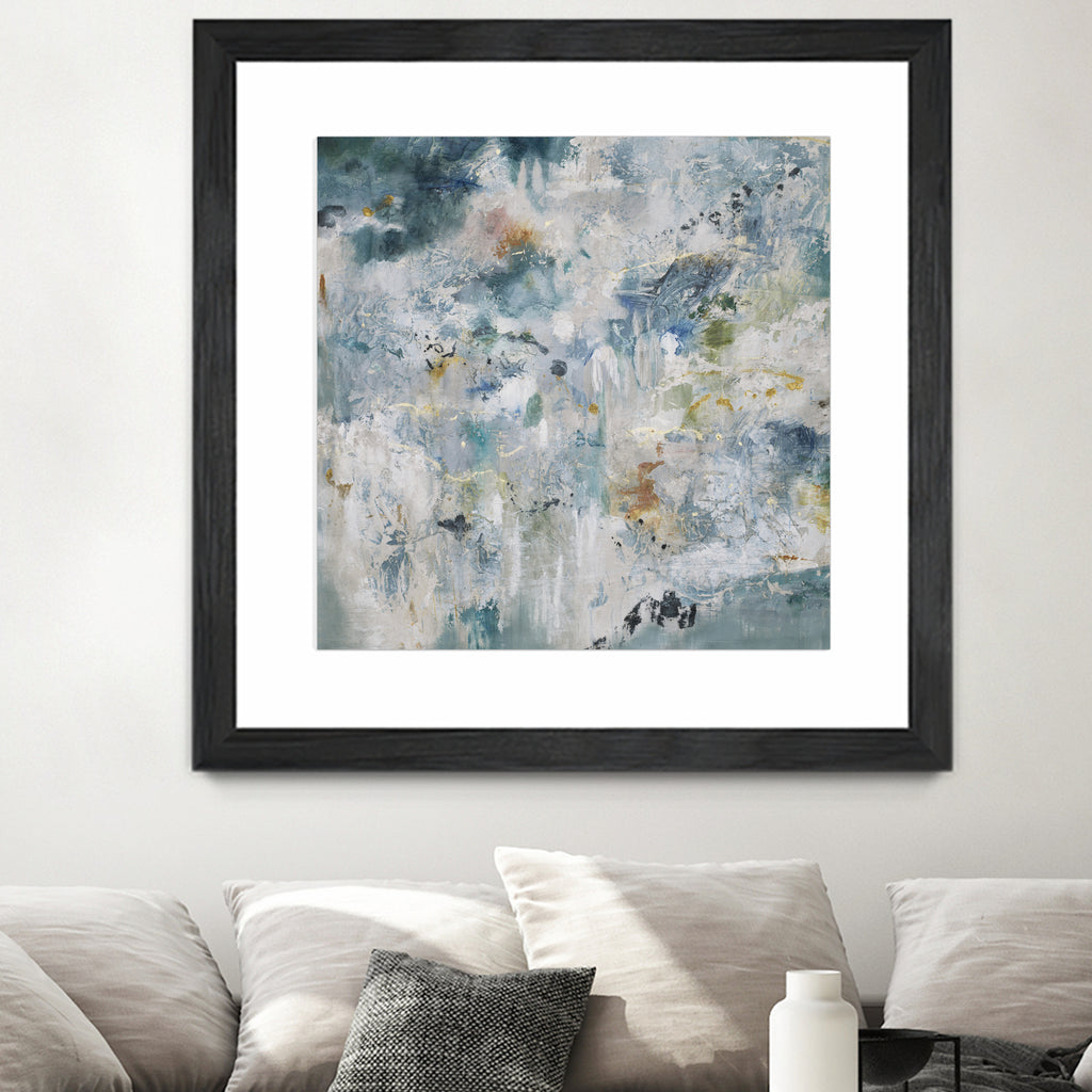 Back Up by Daleno Art on GIANT ART - blue abstract