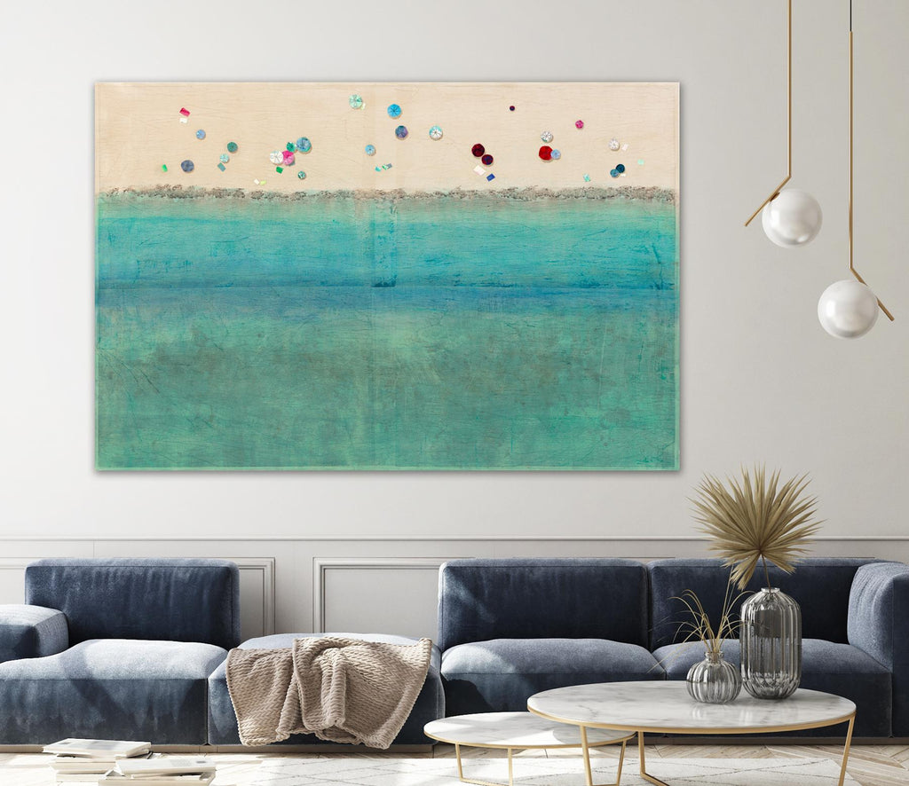 Leisure Life by Daleno Art on GIANT ART - red coastal sand