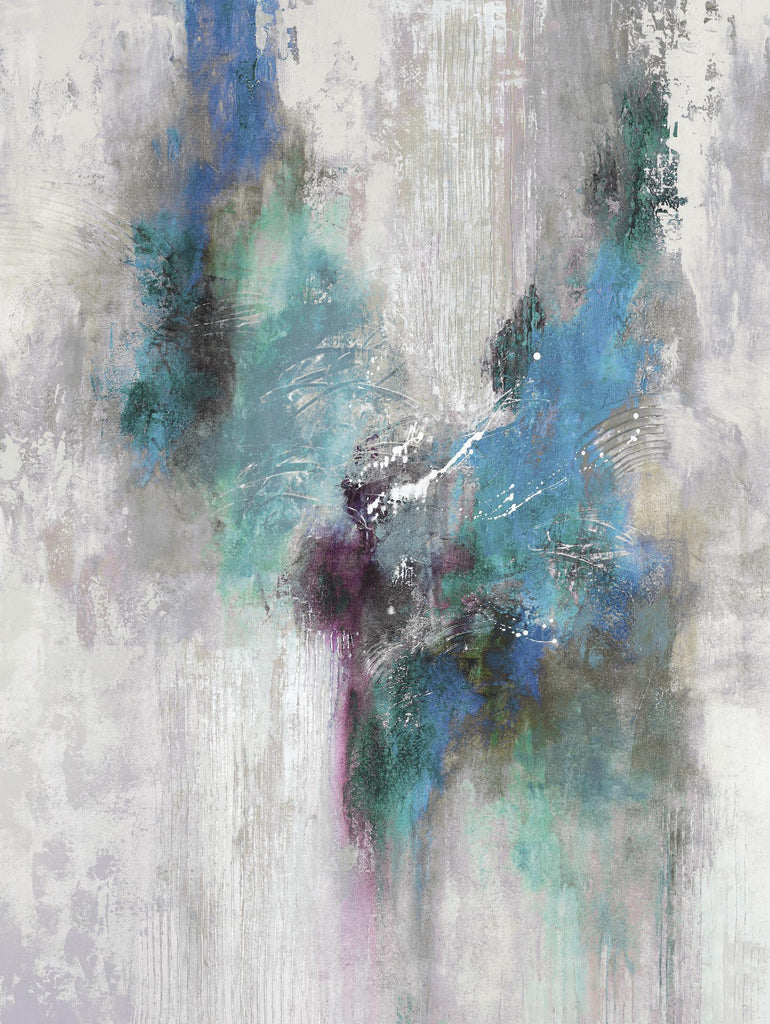 Nid douillet II par Daleno Art sur GIANT ART - abstraction bleue 