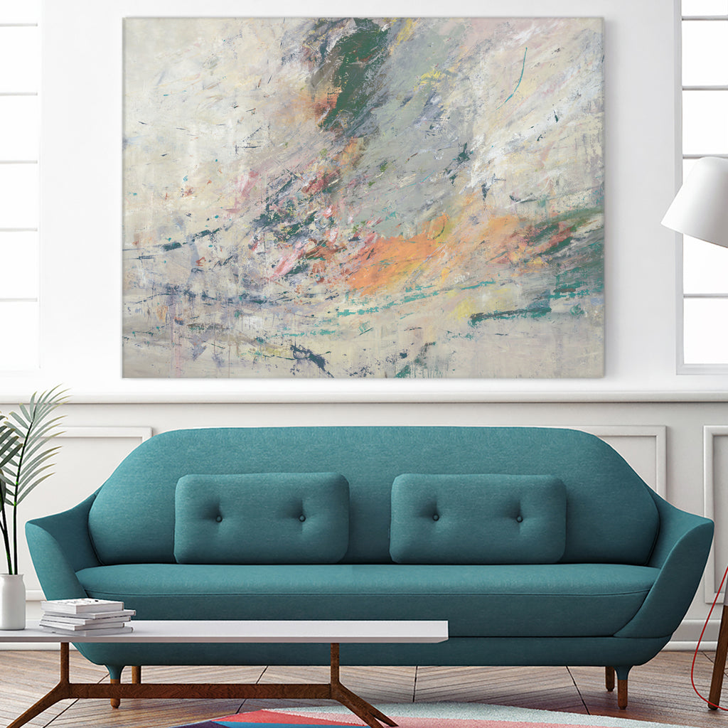 A Fabulous Finish IV by Daleno Art on GIANT ART - grey abstract