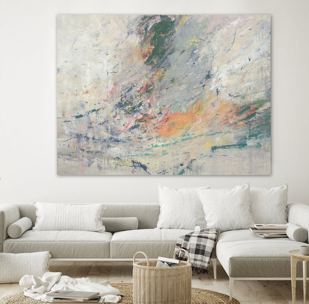 A Fabulous Finish IV by Daleno Art on GIANT ART - grey abstract