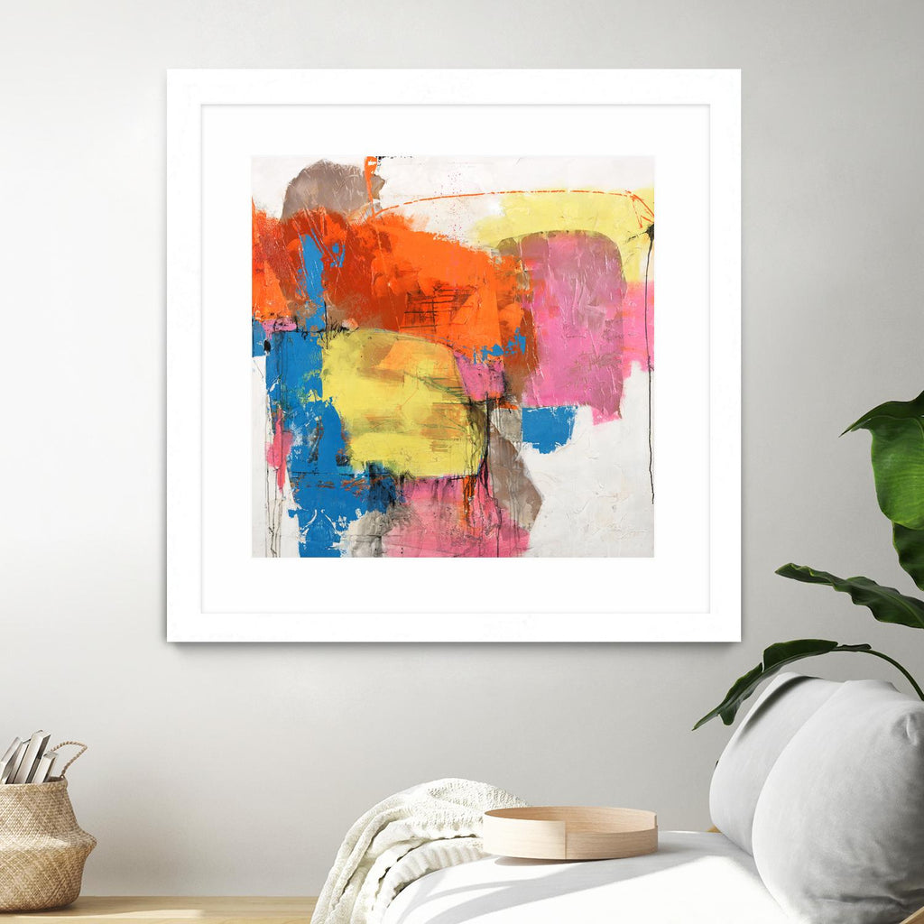 End of Time by Daleno Art on GIANT ART - orange abstract